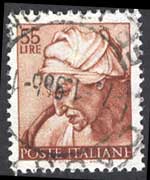 Italy 1961 - set Works of Michelangelo: 55 L