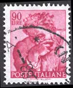 Italia 1961 - serie Michelangiolesca: 90 L