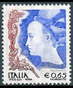 Italia 2002 - serie La donna nell'arte: € 0,65