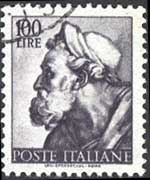 Italy 1961 - set Works of Michelangelo: 100 L