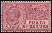 Italy 1913 - set Portrait of Victor Emmanuel III: 15 c