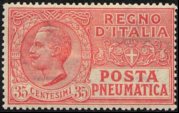 Italia 1913 - serie Effigie di Vittorio Emanuele III: 35 c