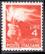 Italy 1945 - set Democratic set: 4L
