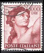 Italy 1961 - set Works of Michelangelo: 1000 L