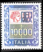 Italy 1978 - set High values: 10000 L
