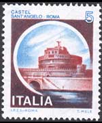 Italy 1980 - set Italian castles: 5 L