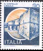Italy 1980 - set Italian castles: 30 L