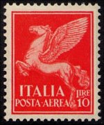 Italy 1930 - set Pegasus: 10 L