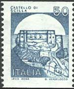 Italy 1980 - set Italian castles: 50 L