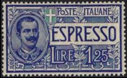 Italy 1903 - set Portrait of Victor Emmanuel III: 1,25 L