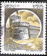 Italy 1980 - set Italian castles: 170 L