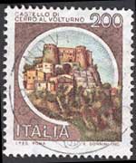 Italy 1980 - set Italian castles: 200 L