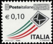 Italia 2009 - serie Posta italiana: 0,10 €