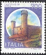 Italy 1980 - set Italian castles: 700 L