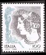 Italy 1998 - set Women in the art: 100 L