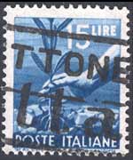 Italy 1945 - set Democratic set: 15L