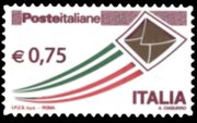 Italia 2009 - serie Posta italiana: 0,75 €