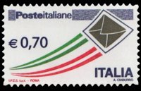 Italia 2009 - serie Posta italiana: 0,70 €