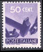 Italy 1945 - set Democratic set: 50c