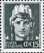 Italia 1929 - serie Imperiale: 15 c