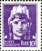 Italy 1929 - set Imperial: 10 L
