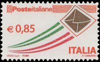 Italia 2009 - serie Posta italiana: 0,85 €