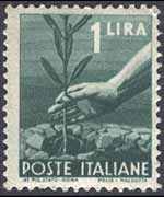 Italy 1945 - set Democratic set: 1L
