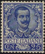 Italy 1901 - set Floral: 25 c
