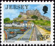 Jersey 1989 - serie Vedute: 50 p