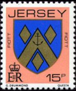 Jersey 1981 - set Coat of arms: 15 p