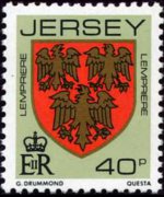 Jersey 1981 - set Coat of arms: 40 p