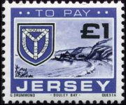 Jersey 1978 - serie Vedute: 1 £