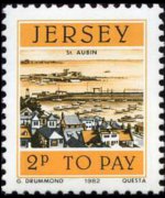 Jersey 1982 - serie Vedute: 2 p