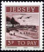 Jersey 1982 - serie Vedute: 3 p