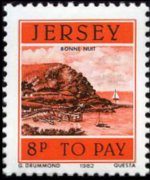 Jersey 1982 - serie Vedute: 8 p