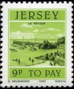 Jersey 1982 - serie Vedute: 9 p