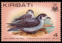 Kiribati 1982 - set Birds: 4 c