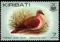 Kiribati 1982 - set Birds: 7 c