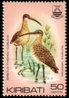 Kiribati 1982 - set Birds: 50 c