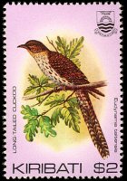 Kiribati 1982 - set Birds: 2 $