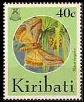Kiribati 1994 - set Butterflies: 40 c