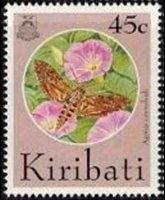 Kiribati 1994 - set Butterflies: 45 c