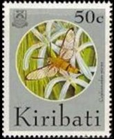Kiribati 1994 - set Butterflies: 50 c