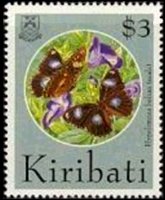 Kiribati 1994 - set Butterflies: 3 $