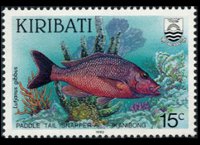 Kiribati 1990 - set Fishes: 15 c
