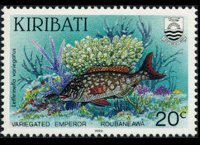Kiribati 1990 - set Fishes: 20 c