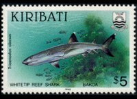 Kiribati 1990 - set Fishes: 5 $