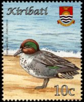 Kiribati 2008 - set Birds: 10 c