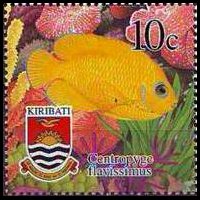 Kiribati 2002 - set Fishes: 10 c