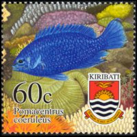 Kiribati 2002 - set Fishes: 60 c